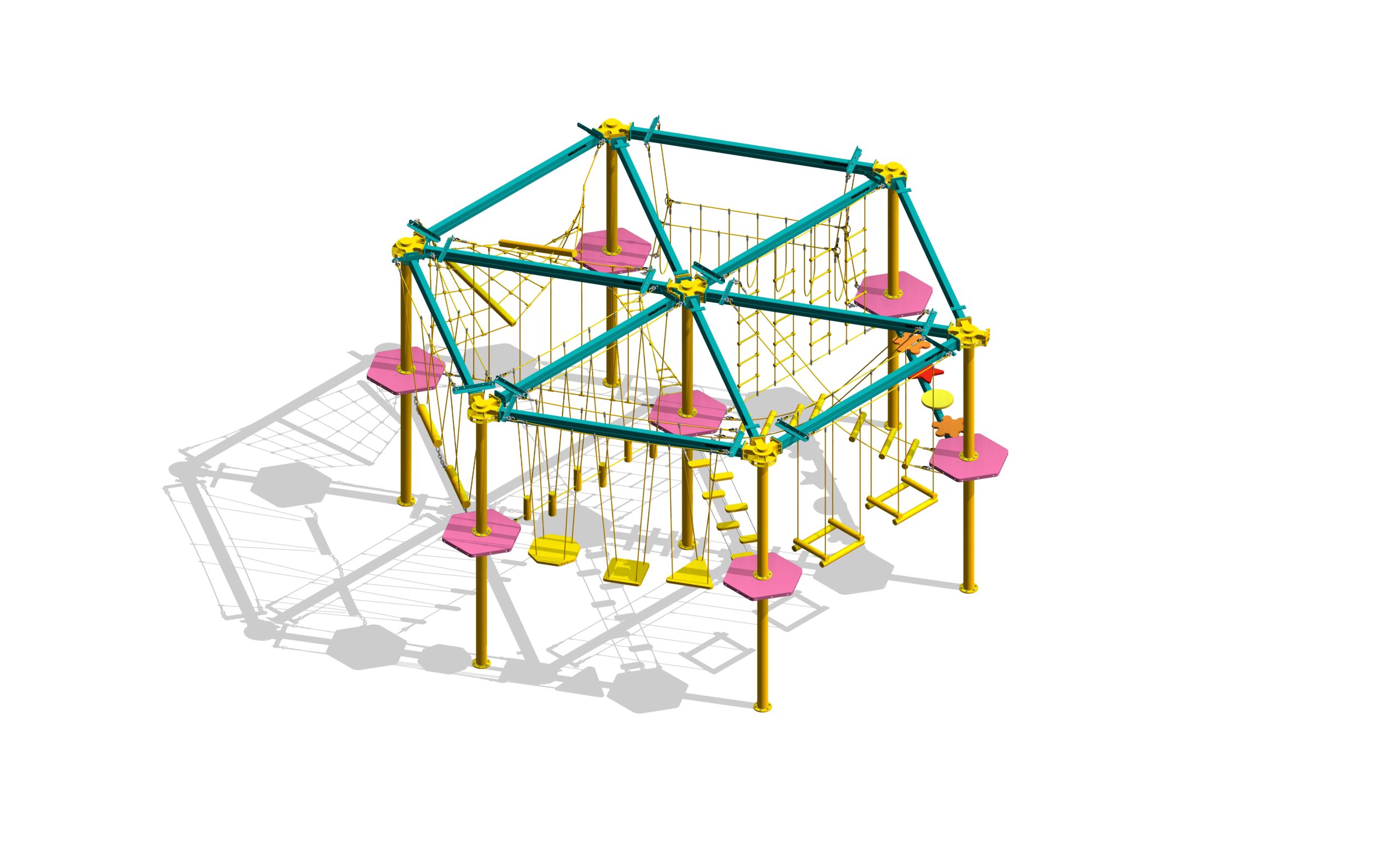Hex fit-in Ropes Course