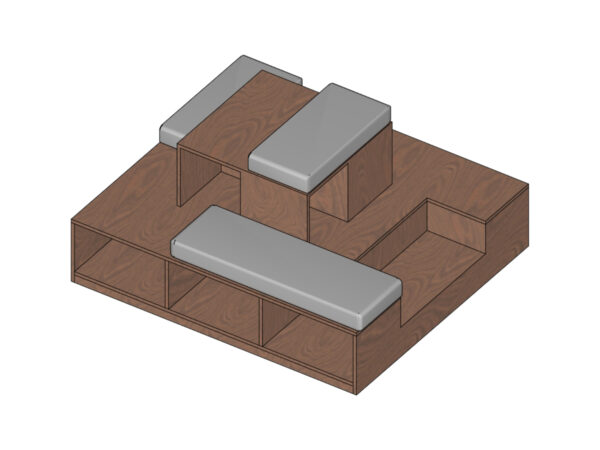 Cubbies Platform 2 levels - Image 4