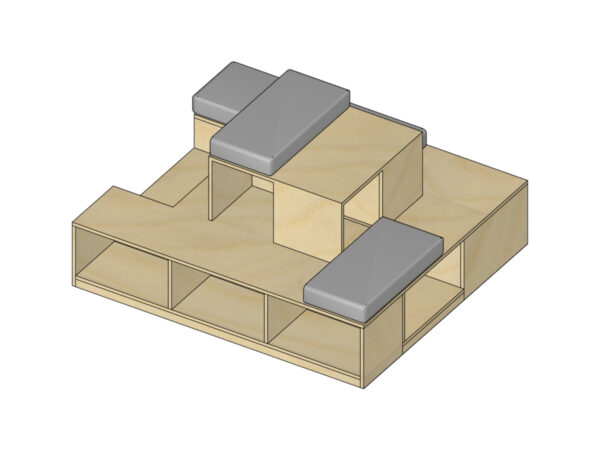 Cubbies Platform 2 levels - Image 3