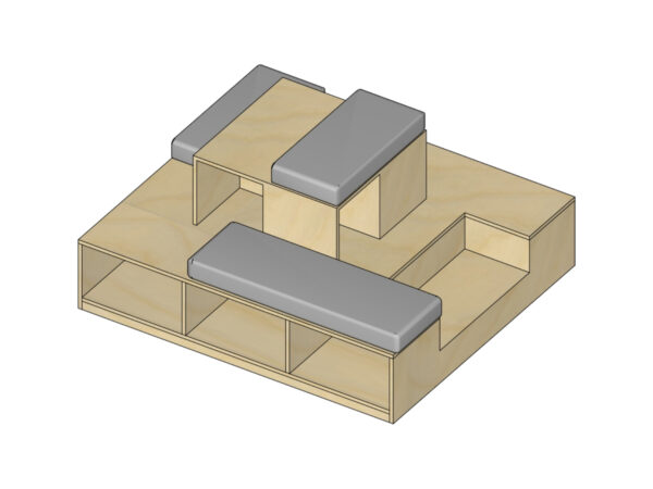 Cubbies Platform 2 levels